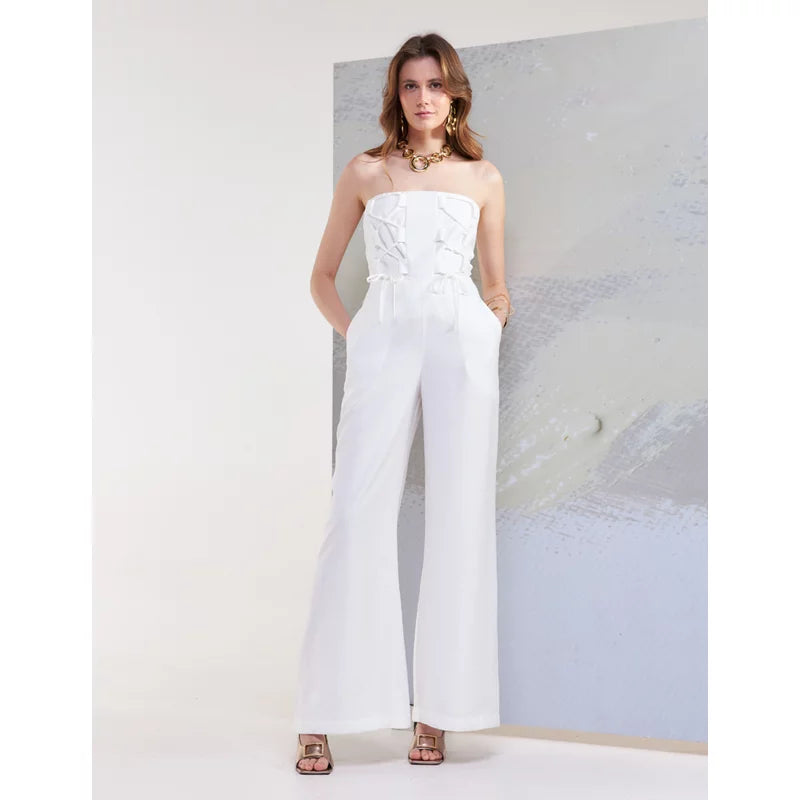 White Jumpsuit