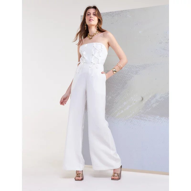 White Jumpsuit